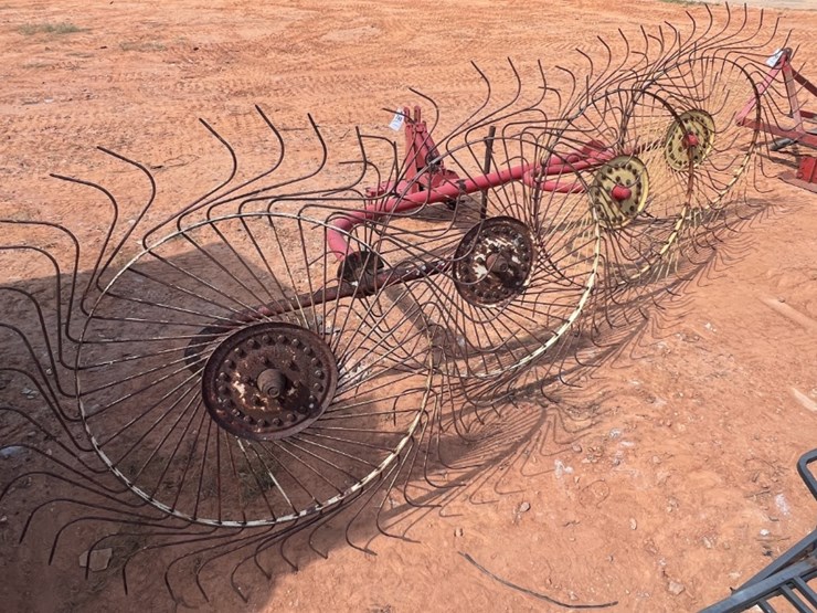 10ft 4wheel hay rake by Bradley Equipment Auction LLC Auction Resource