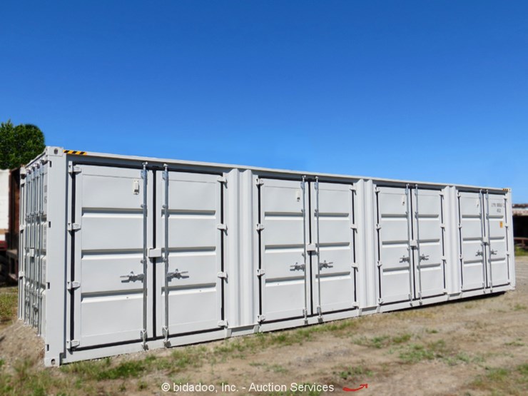 40' HQ HighCube Four Side Door Shipping Storage Container Conex