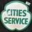 cities-service-porcelian-sign---47"-x-47.5"---double-sided-image-1