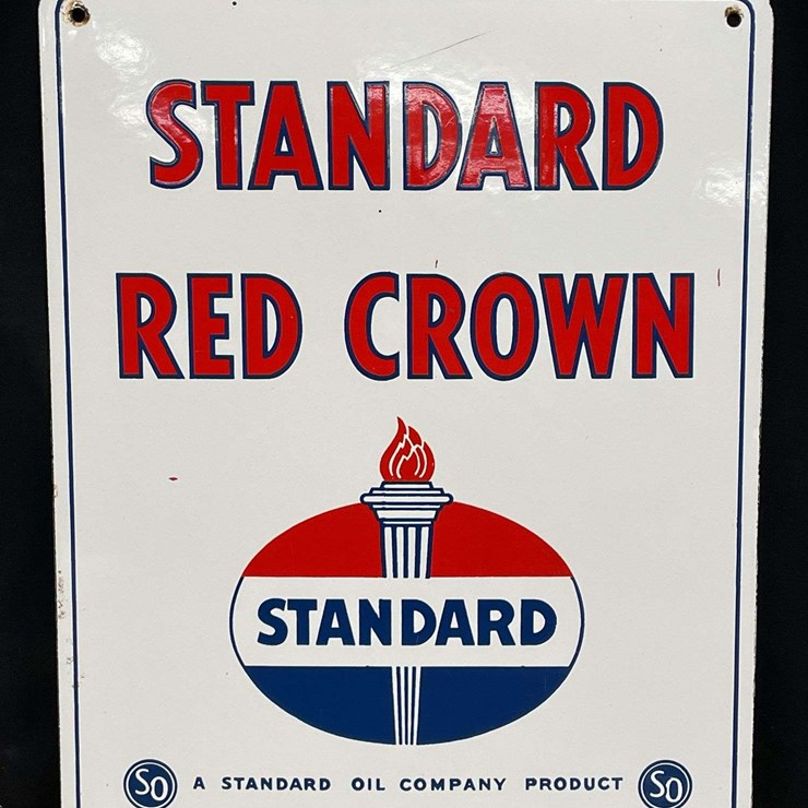 Standard Red Crown SSP Sign