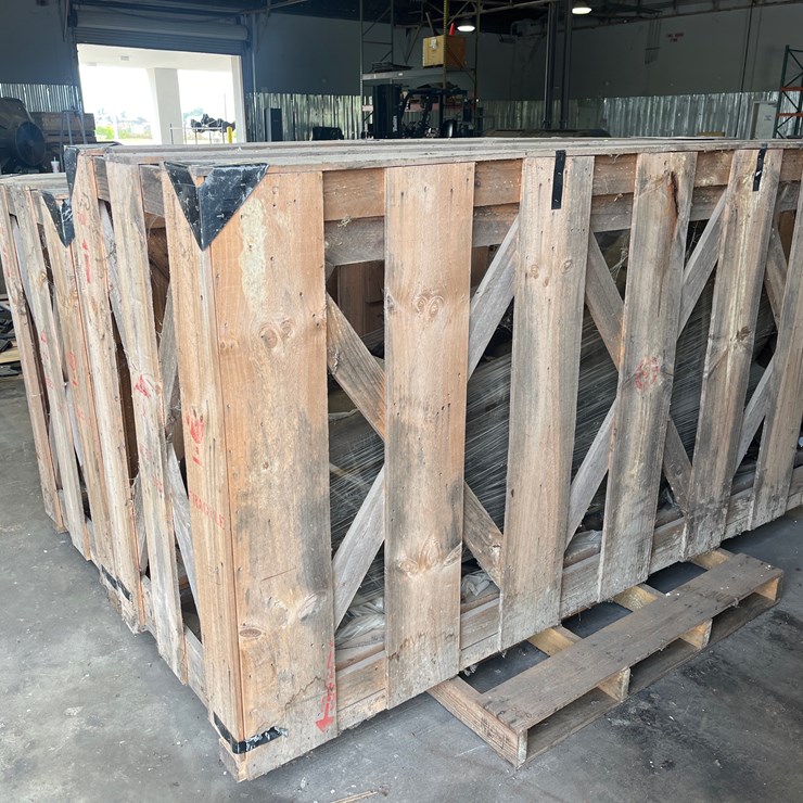 #94 • SET OF RUBBER TRACKS IN CRATE APPEARS UNUSED