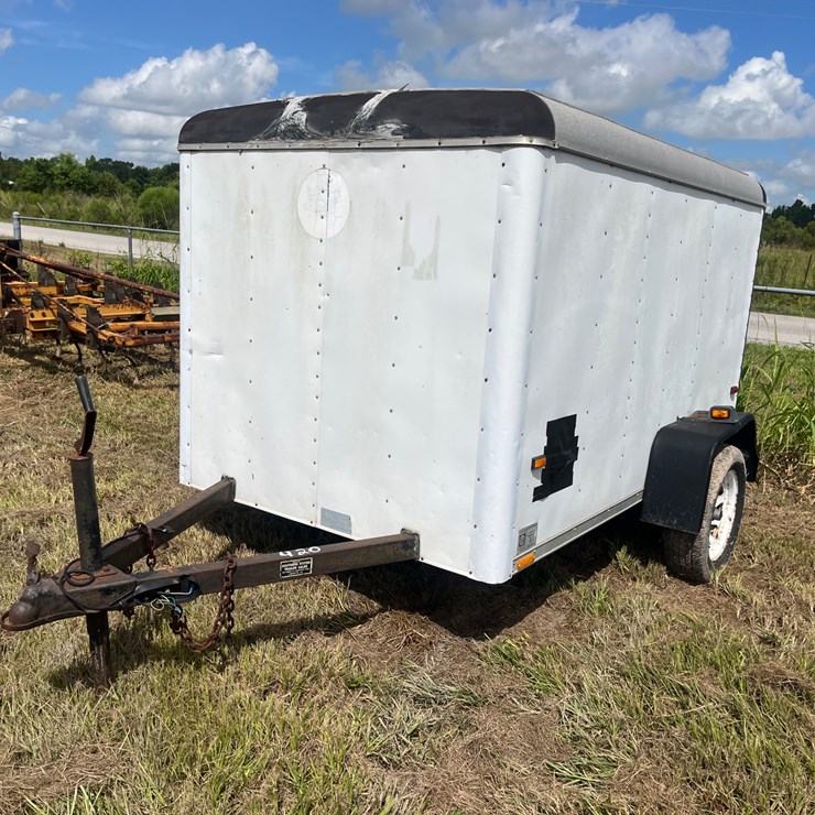 #420 • 1995 WELLS CARGO BUMPER PULL ENCLOSED TRAILER