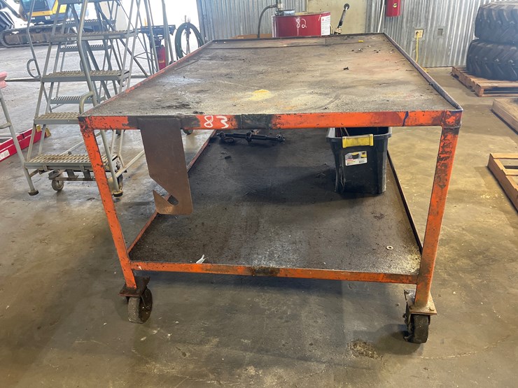 #83-•-metal-work-table-on-casters-image-4