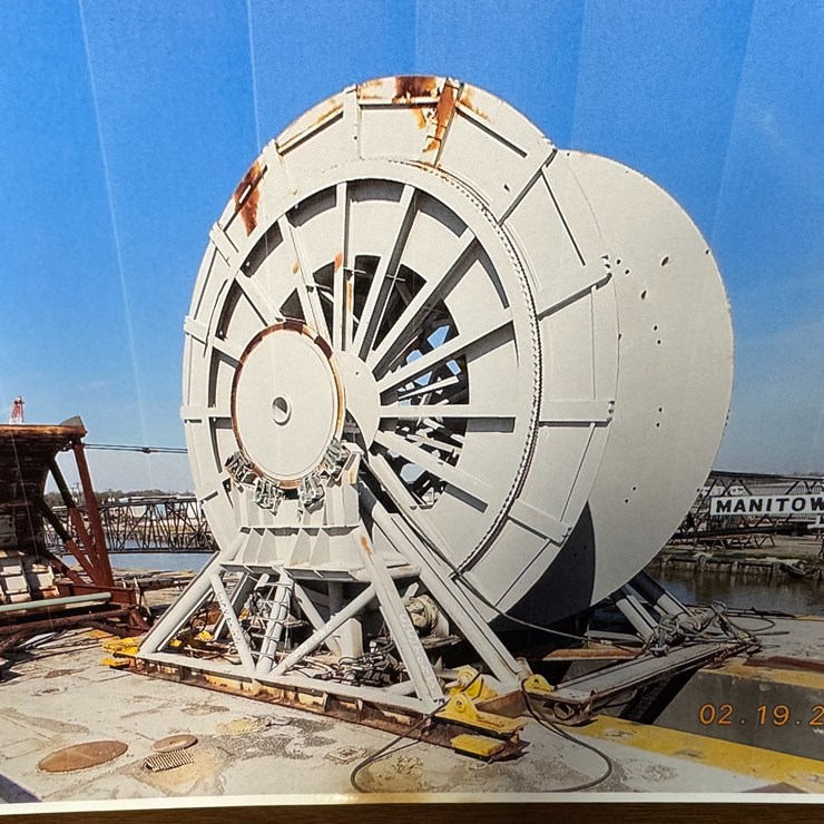 #2 • 401 REEL WITH HYDRAULIC POWER UNIT | 8 INCH DIAMETER PIPE