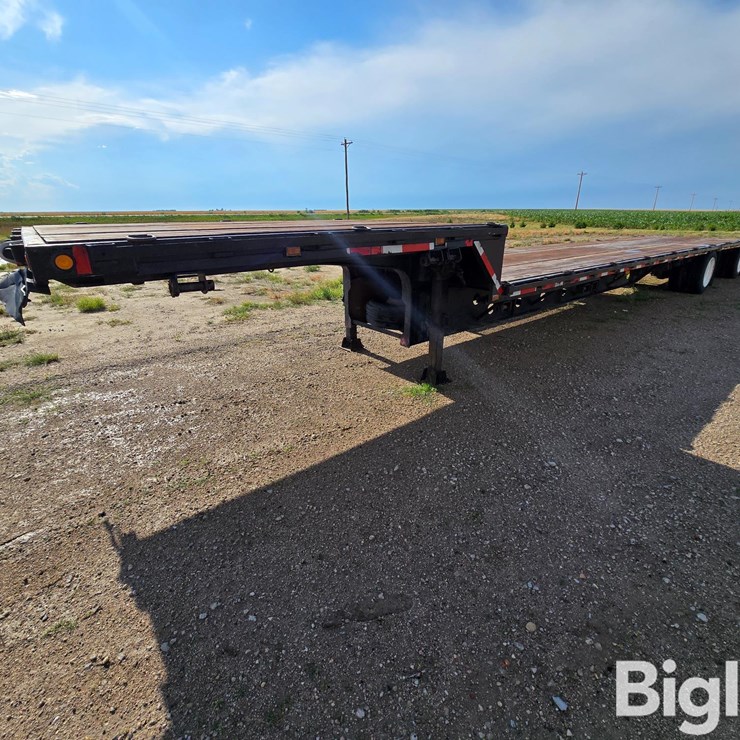 1989 Transcraft DTL 21-48 T/A Spread Drop Deck Trailer