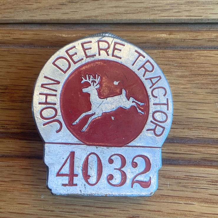 John Deere Tractor Employee Badge