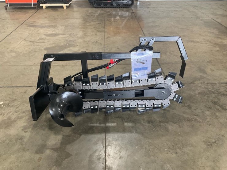 #1363-•-unused-mini-skid-steer-trencher-image-1