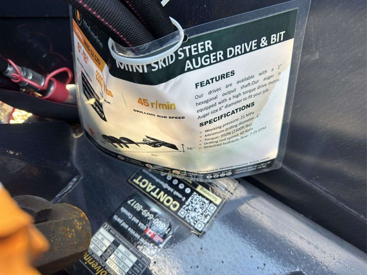 mini-skid-steer-auger-drive-and-bit-image-1