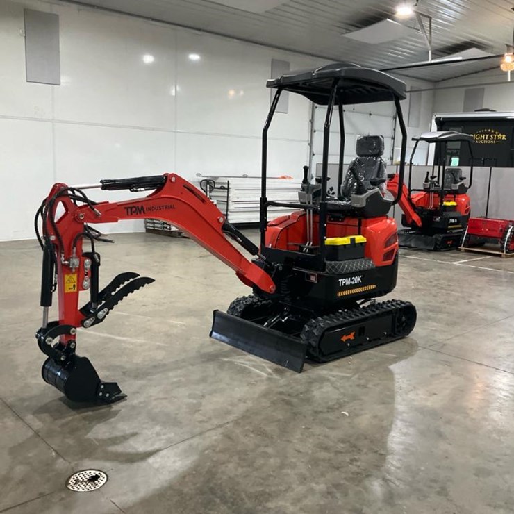 #1206 • Unused TPM-20K Mini Hydraulic Excavator