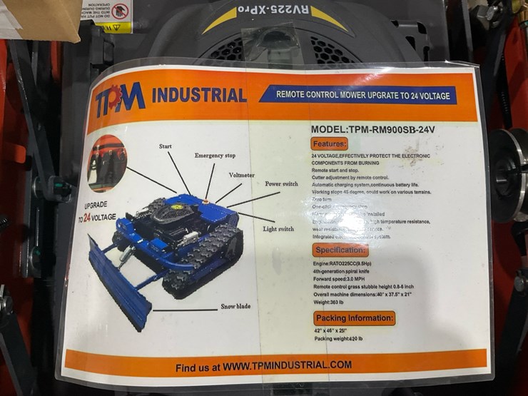 #1250-•-unused-tpm-rc-mower-image-9