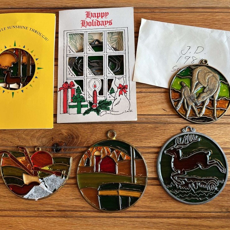 (6) John Deere Sun Catchers