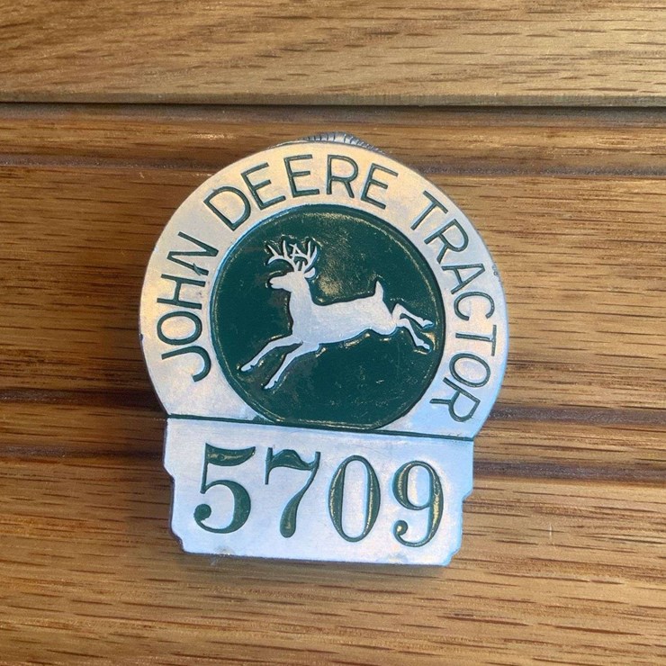 John Deere Tractor Employee Badge