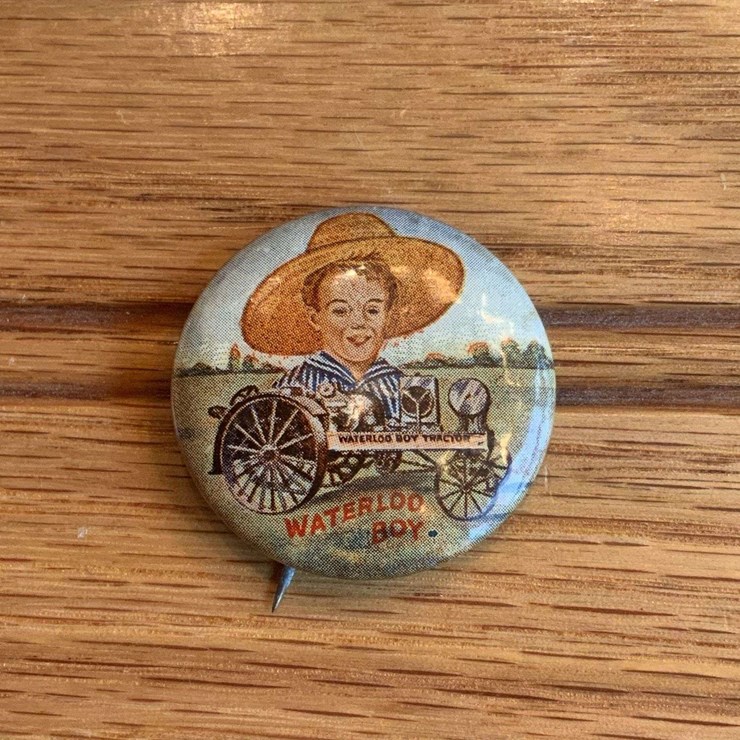 Waterloo Boy Tractor Button