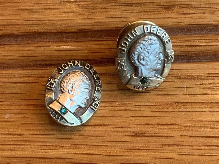 (2)-john-deere-25-year-service-pins-image-1
