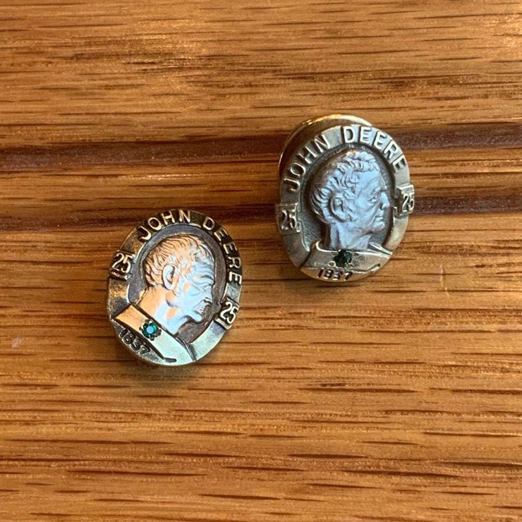 (2) John Deere 25 Year Service Pins