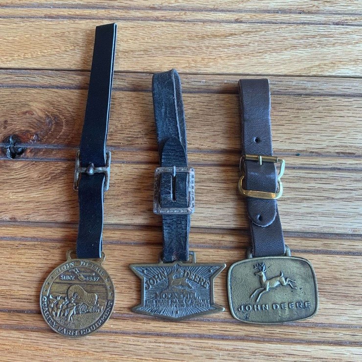 (3) John Deere Watch Fobs