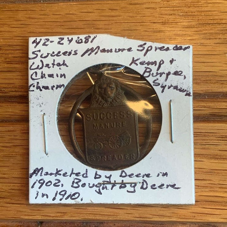 Kemp & Burpee Success Manure Spreader Charm
