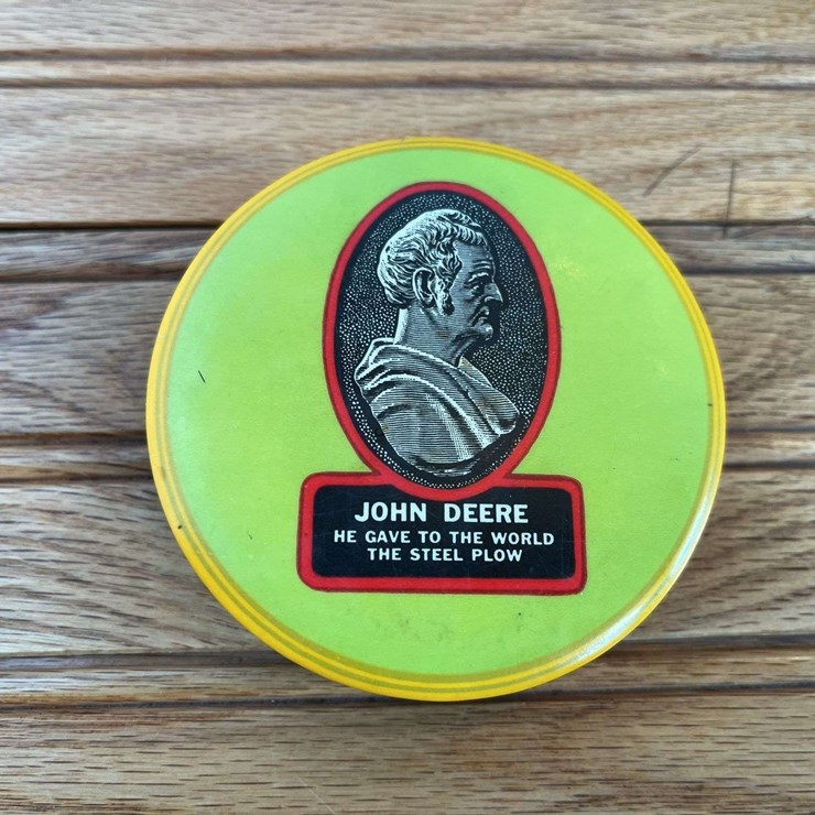 John Deere Celluloid Brush