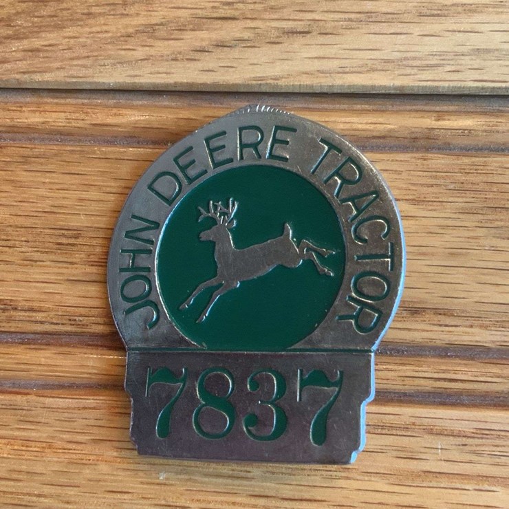 John Deere Tractor Employee Badge