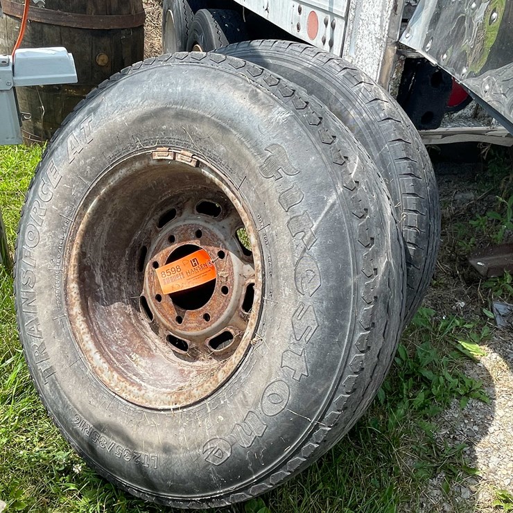 #8598 • (2) Tires with Rims