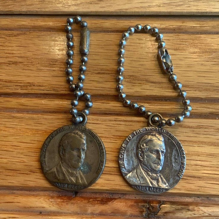 (2) John Deere Charms