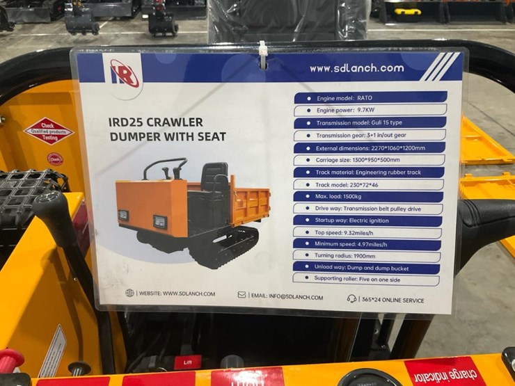 #1255-•-unused-ird25-crawler-dumper-with-seat-image-18