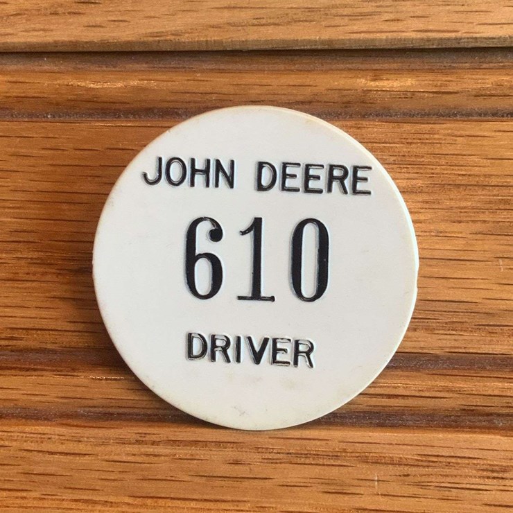 John Deere Driver Badge