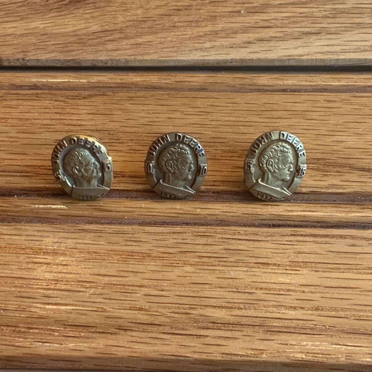 (3) John Deere Service Pins