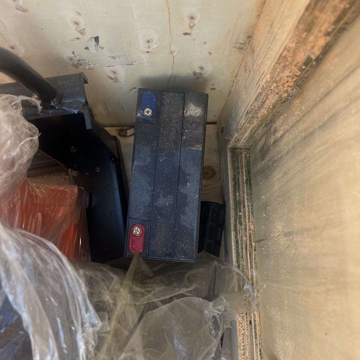 Hand Push Portable Electric Forklift
