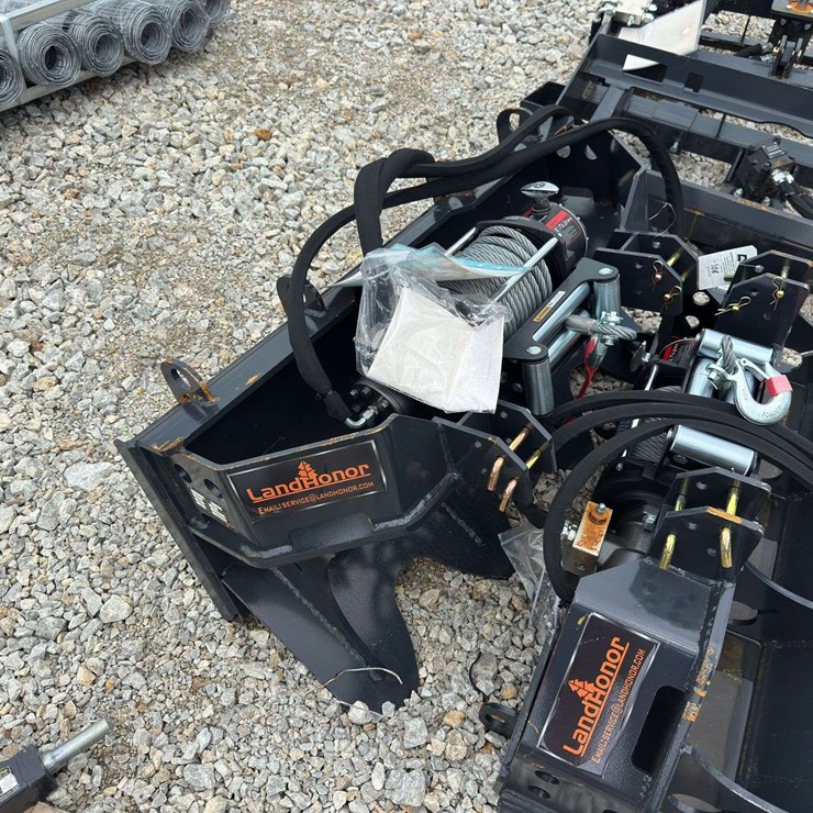 Skidsteer Hydraulic Winch