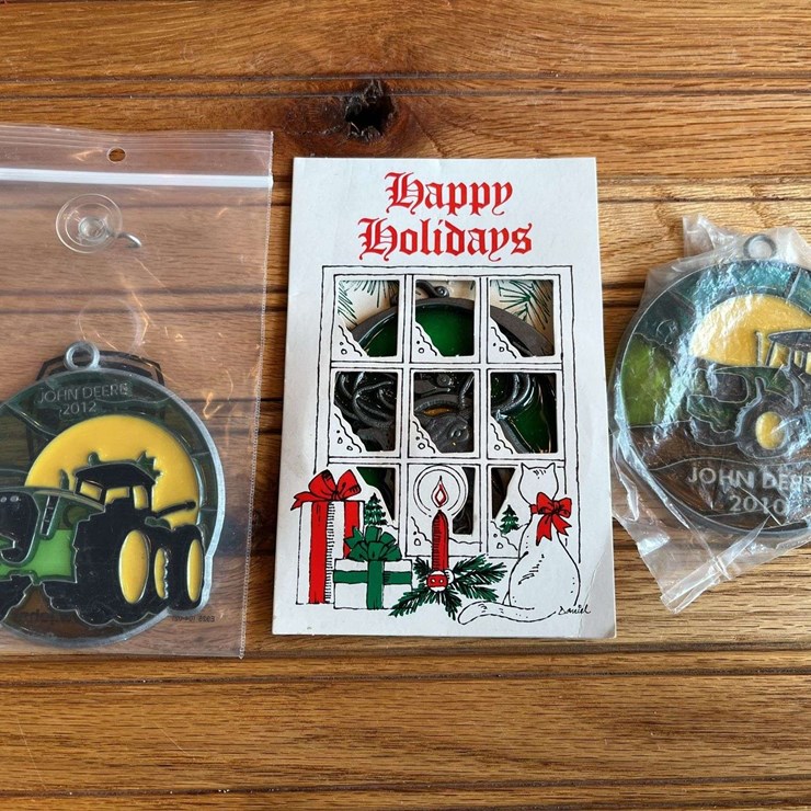 (3) John Deere Sun Catchers