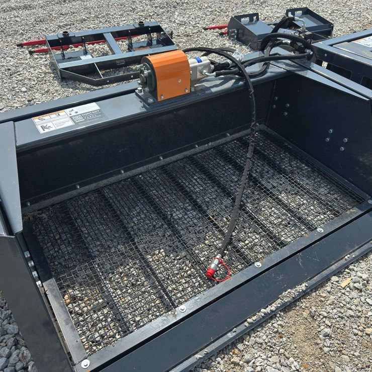 Skid Steer Screening Bucket Attachment