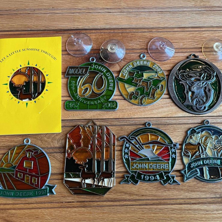 (8) John Deere Sun Catchers