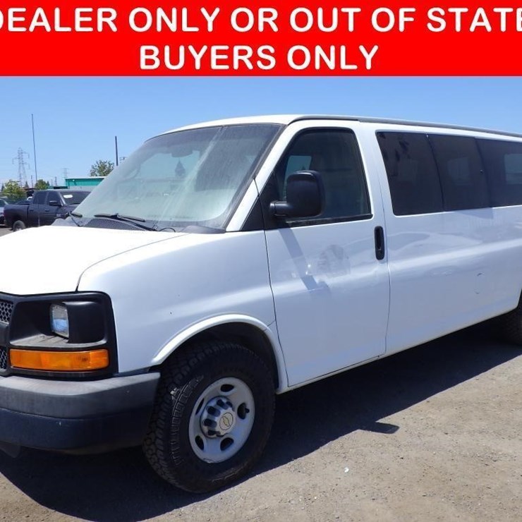 2013 CHEVROLET EXPRESS 3500