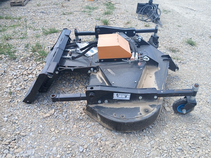 #19696-•-wolverine-3-blade-mower-skid-steer-attachment-[damaged]-image-7
