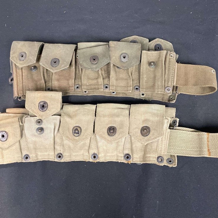 (2)-US WW2 Ammo Belts