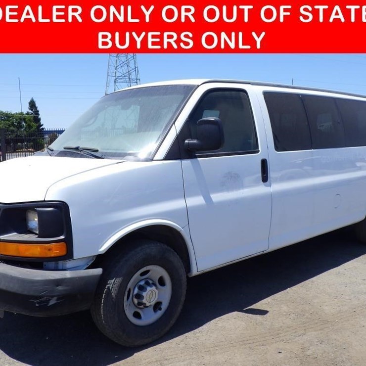 2013 CHEVROLET EXPRESS 3500