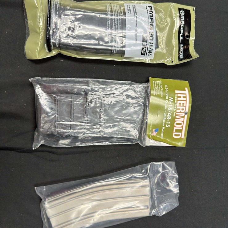 (3)-New Production 30-Round Clips
