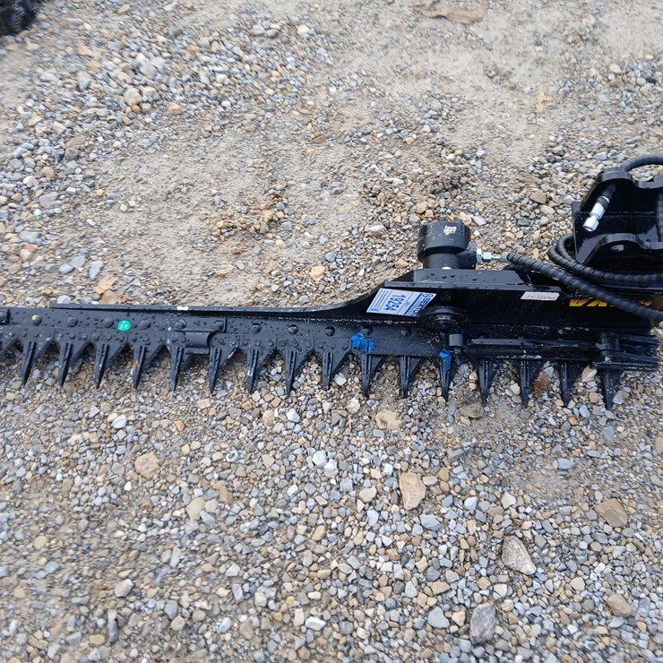 #19254 • MIVA Hedge Trimmer Mini Excavator Attachment