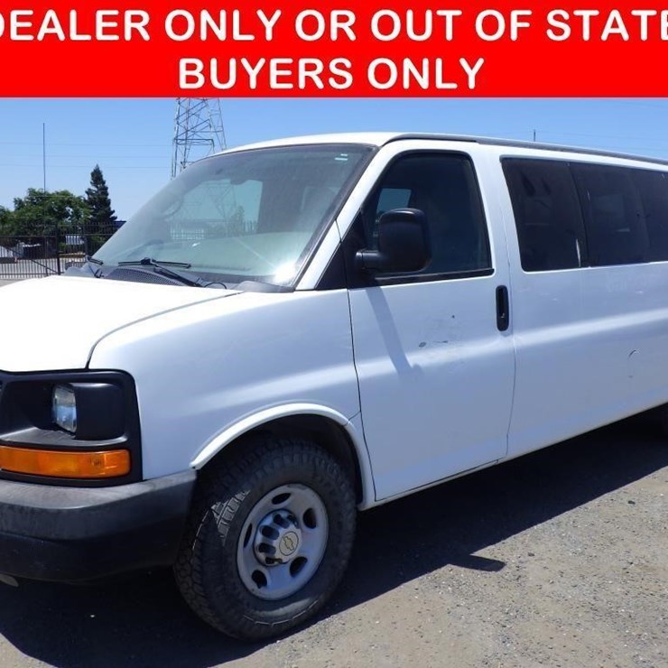 2013 CHEVROLET EXPRESS 3500