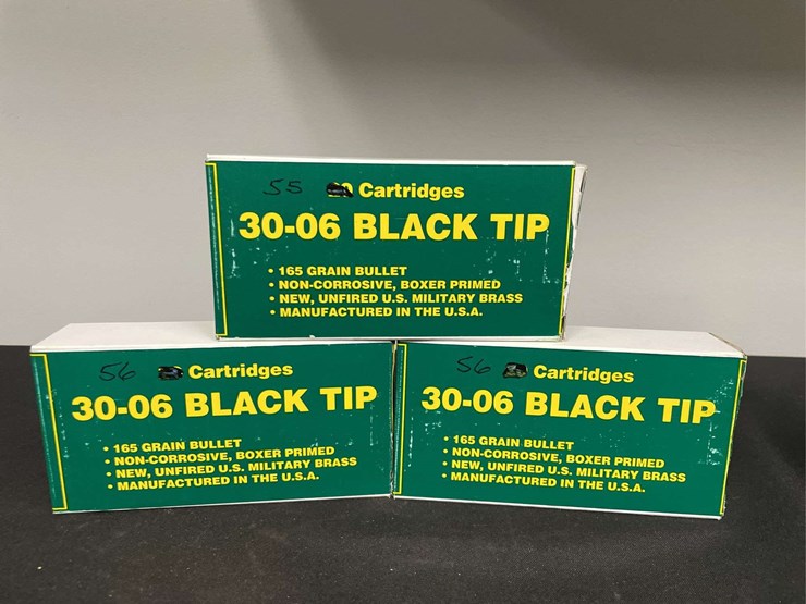 (3)-boxes-(167-rounds)-30.06-black-tip-ammo-image-1