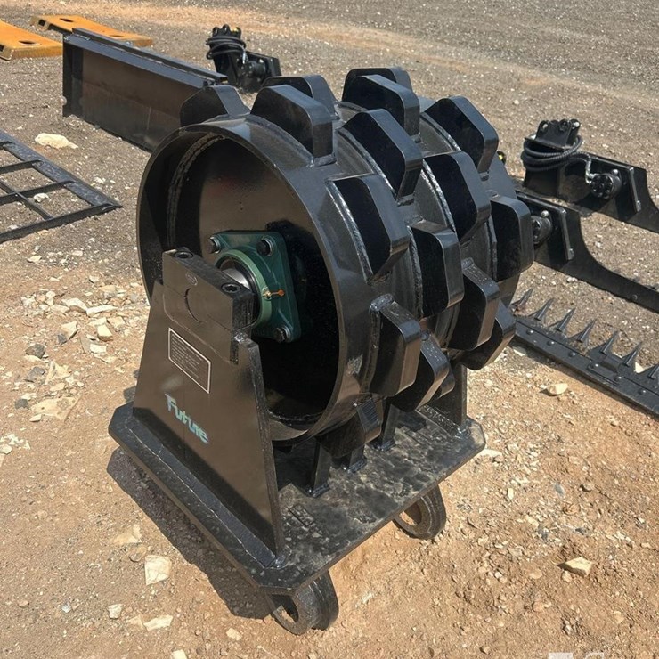 FUTURE EXCAVATOR COMPACTION WHEEL ATTACHMENT