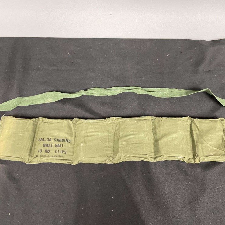 (12)-10 Round Clips (120 Rounds) .30 Cal. Carbine