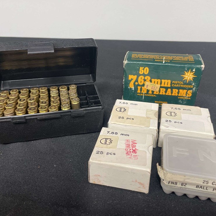 (194)-Rounds Mixed Ammo Lot