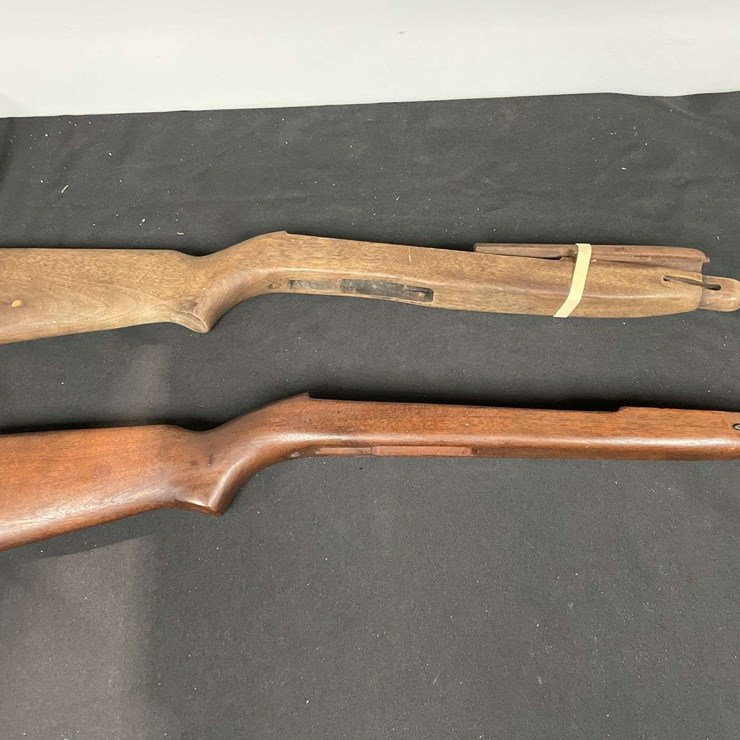 (2)-US WW2 M1 Carbine Stocks