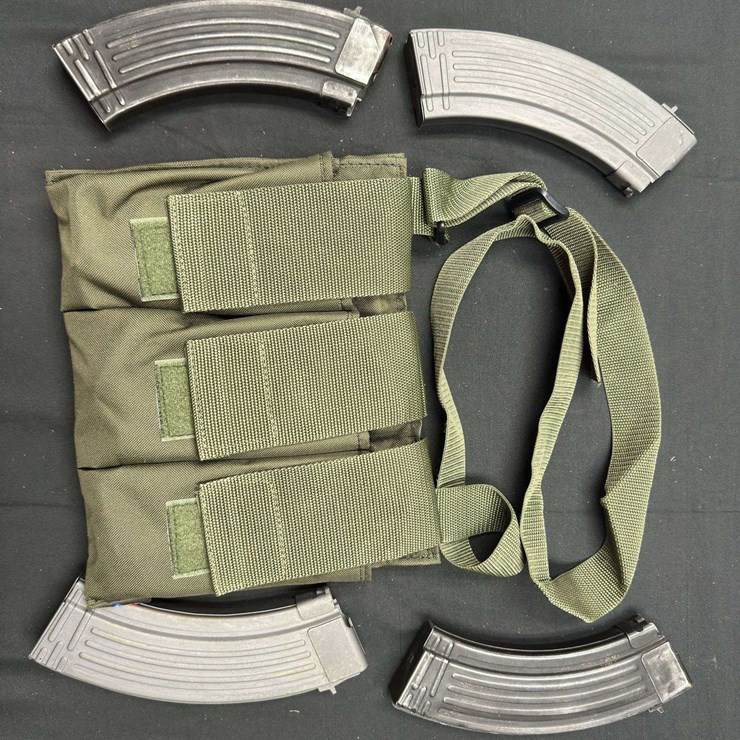 (4)-AK 47 30-Round Clips