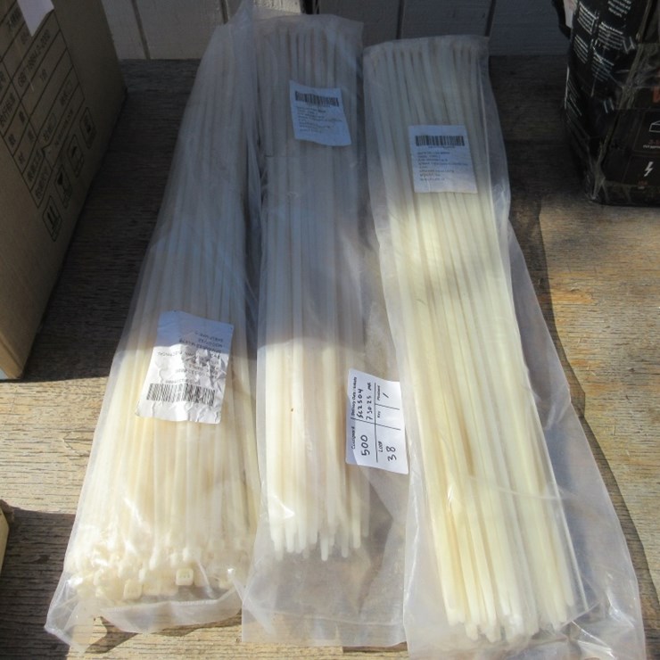 Lot Of (3) New Unused Packs 30" HD Zip Ties