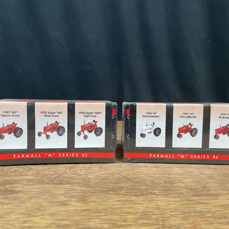(2) 1/64 Farmall M Sets NIB Ertl