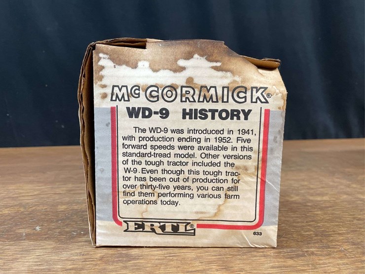 (2)-1/16-mccromick-wd-9-+-ih-forage-wagon-nib-ertl-image-6