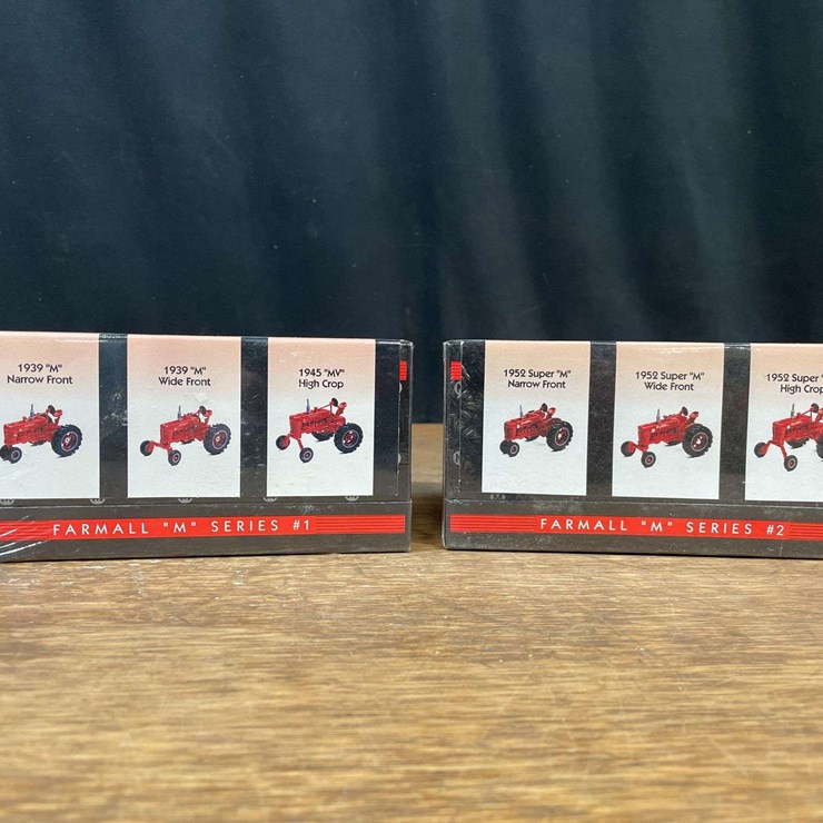 (2) 1/64 Farmall M Sets NIB Ertl